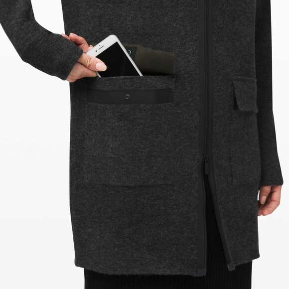 Lululemon Weekend Wander Jacket | Wool Cashmere | Size L - Picture 7 of 8